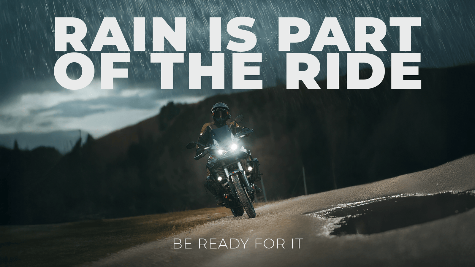 Riding In The Rain - SW-Motech UK