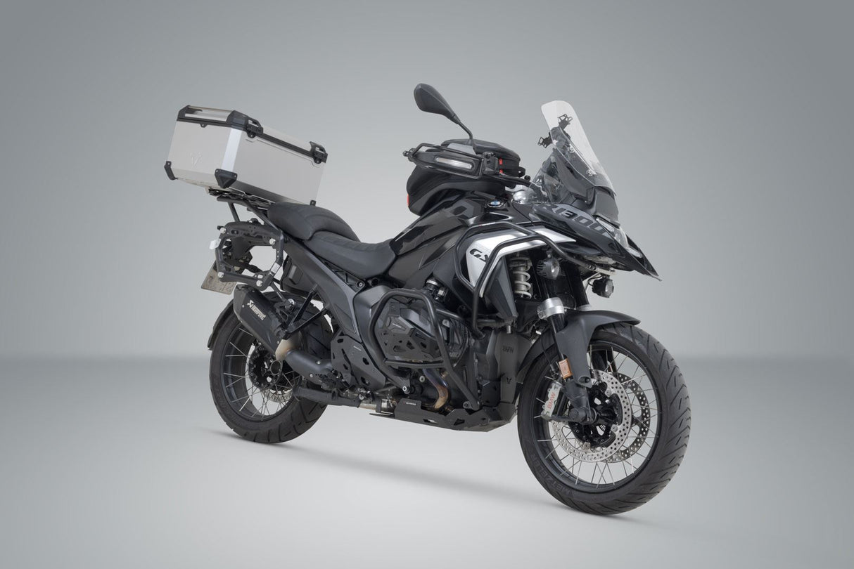 TRAX ADV top case XL Aluminum. Black.