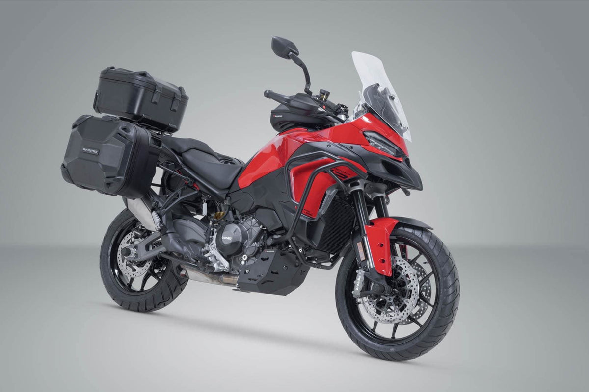 Adventure set DUSC with top case L Black. Ducati Multistrada V2 / V2 S (24-).