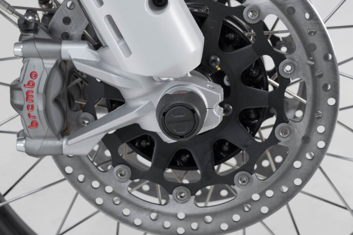 Slider set for front axle Black Ducati Modelle