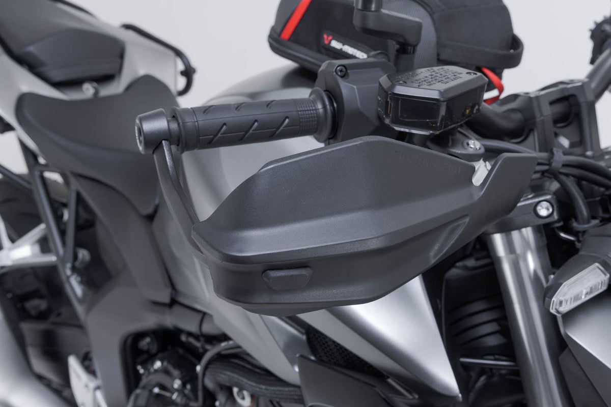 Adventure handguard kit 22mm to 1 inch For hollow handlebars Black - SW-Motech UK