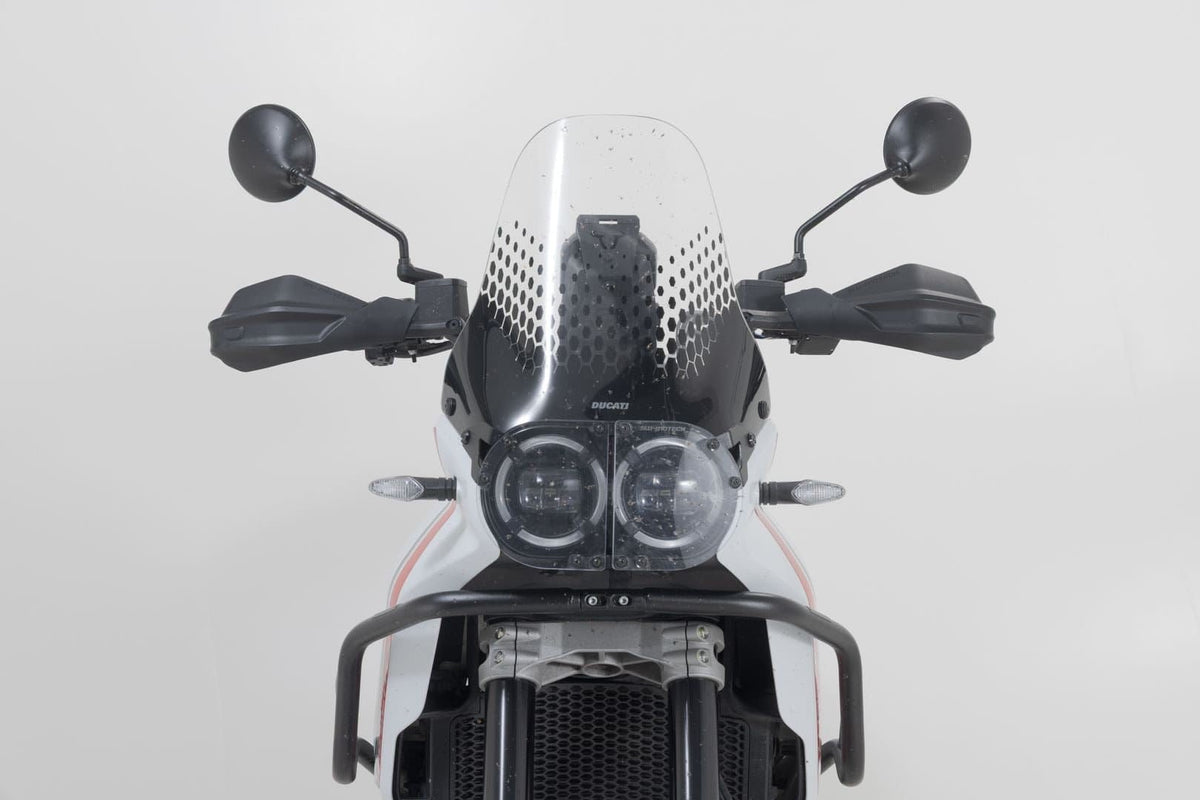 Adventure handguard kit Black. Ducati DesertX (22-) / Rally (23-). - SW-Motech UK