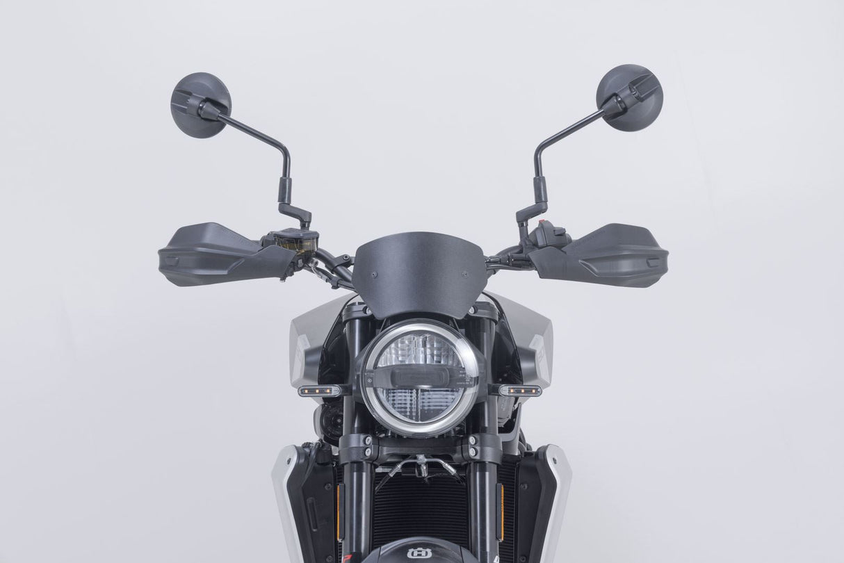 Adventure handguard kit Black. Husqvarna Svartpilen 801 (24 - ). - SW - Motech UK