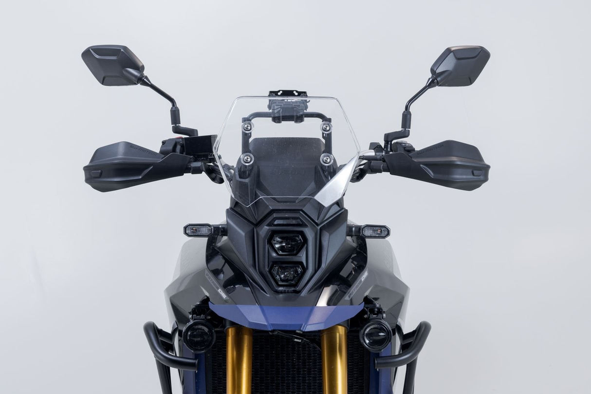 Adventure handguard kit Black. Suzuki V - Strom 800 / 800DE (22 - ). - SW - Motech UK