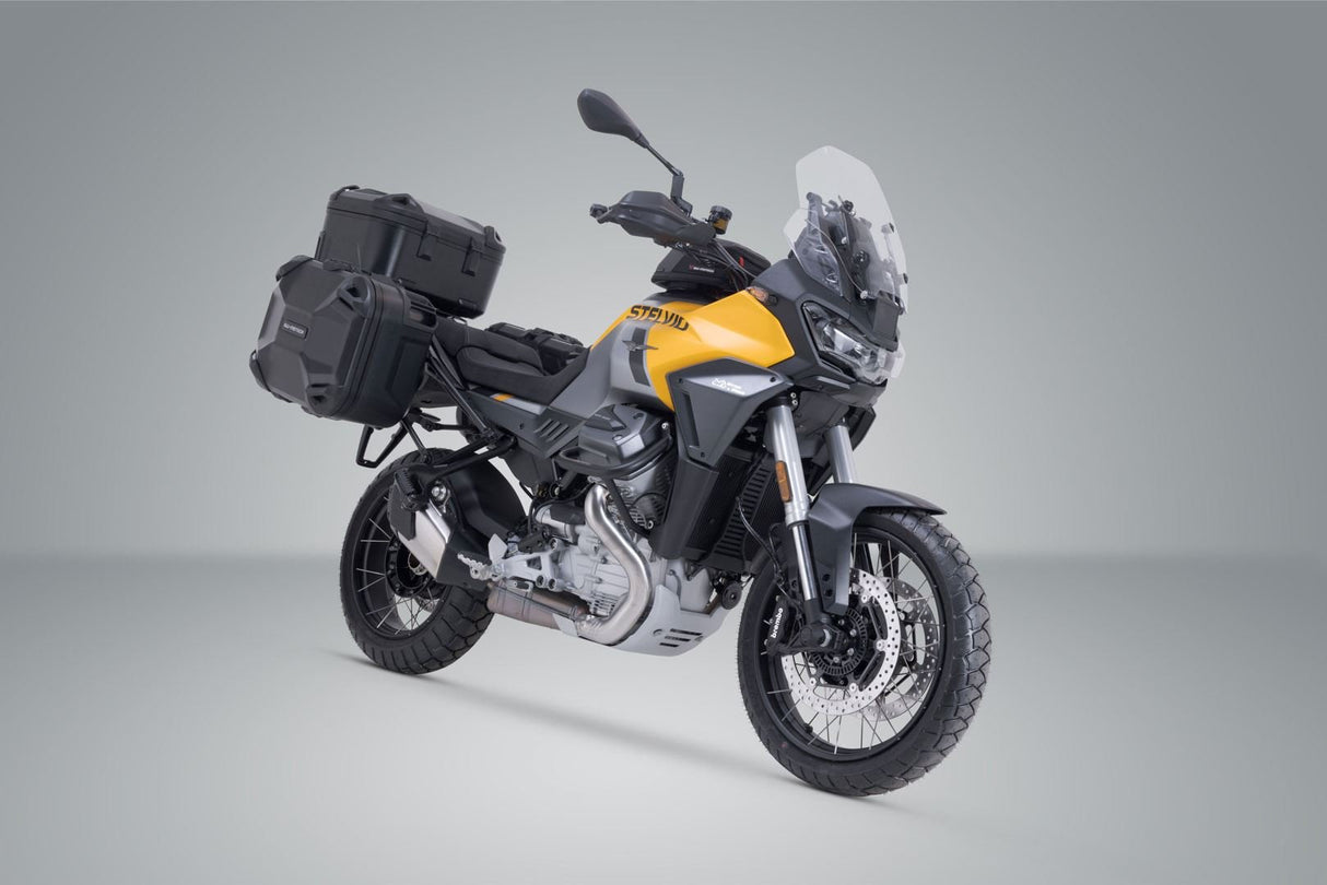 Adventure set DUSC Black. Moto Guzzi Stelvio (23 - ). - SW - Motech UK
