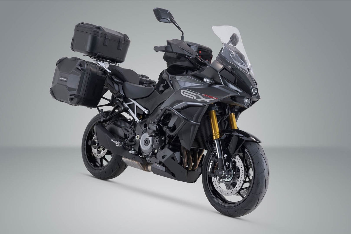 Adventure set DUSC Black. Suzuki GSX - S1000GX (23 - ). - SW - Motech UK
