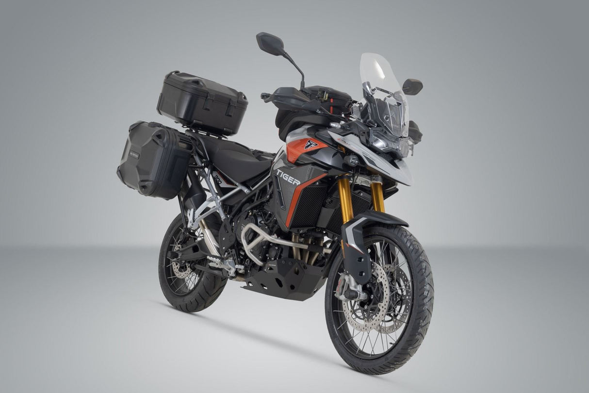 Adventure set DUSC Black. Triumph Tiger 900 GT / Rally Pro (23 - ). - SW - Motech UK