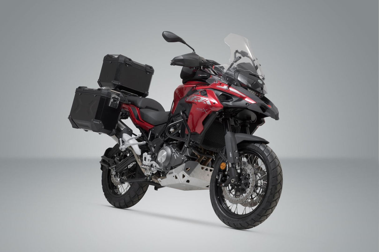 Adventure Set Luggage Benelli TRK 502 X (18 - ) Black - SW - Motech UK