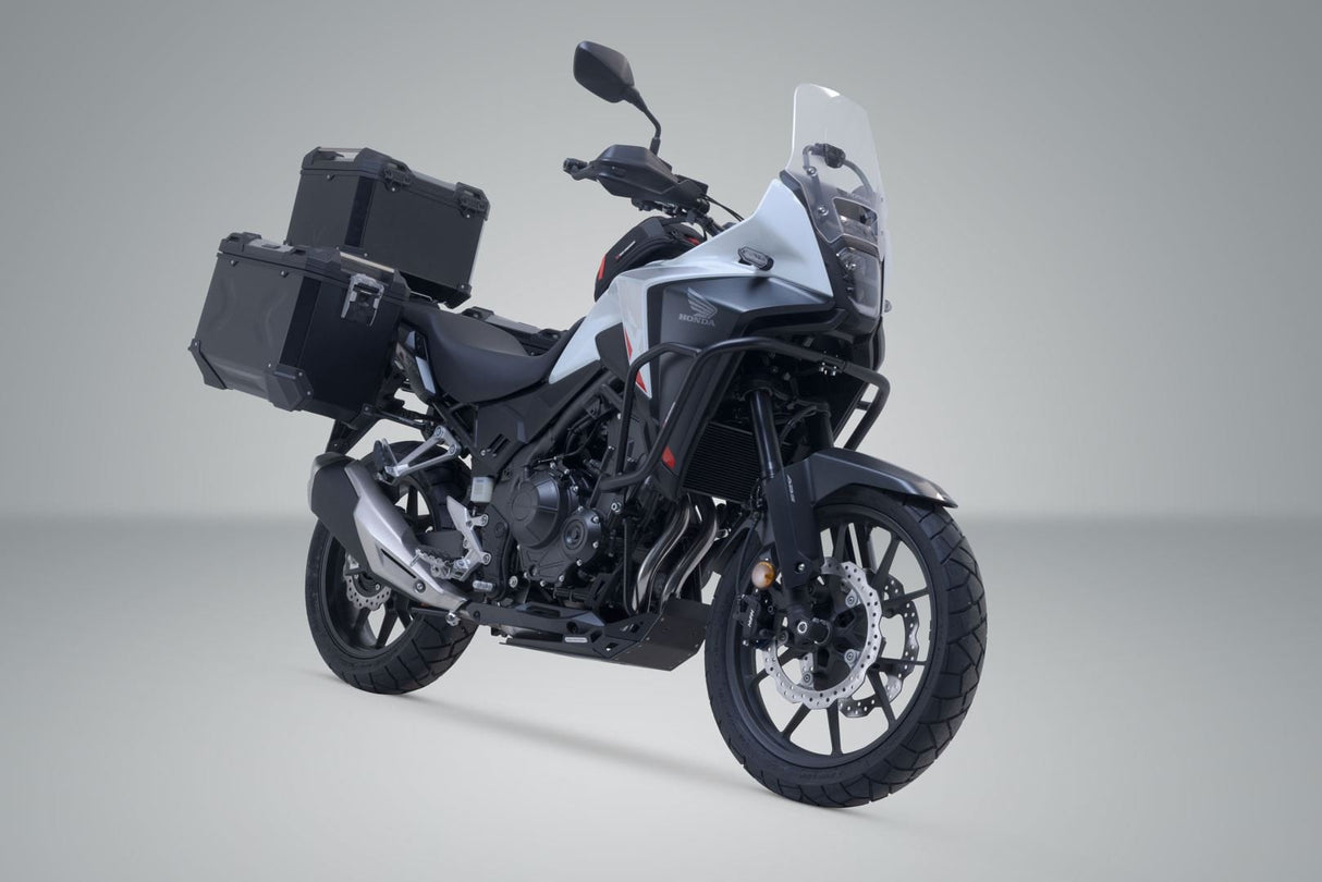 Adventure - Set Luggage Black. Honda CB500X (13 - ) NX500 (23 - ). - SW - Motech UK