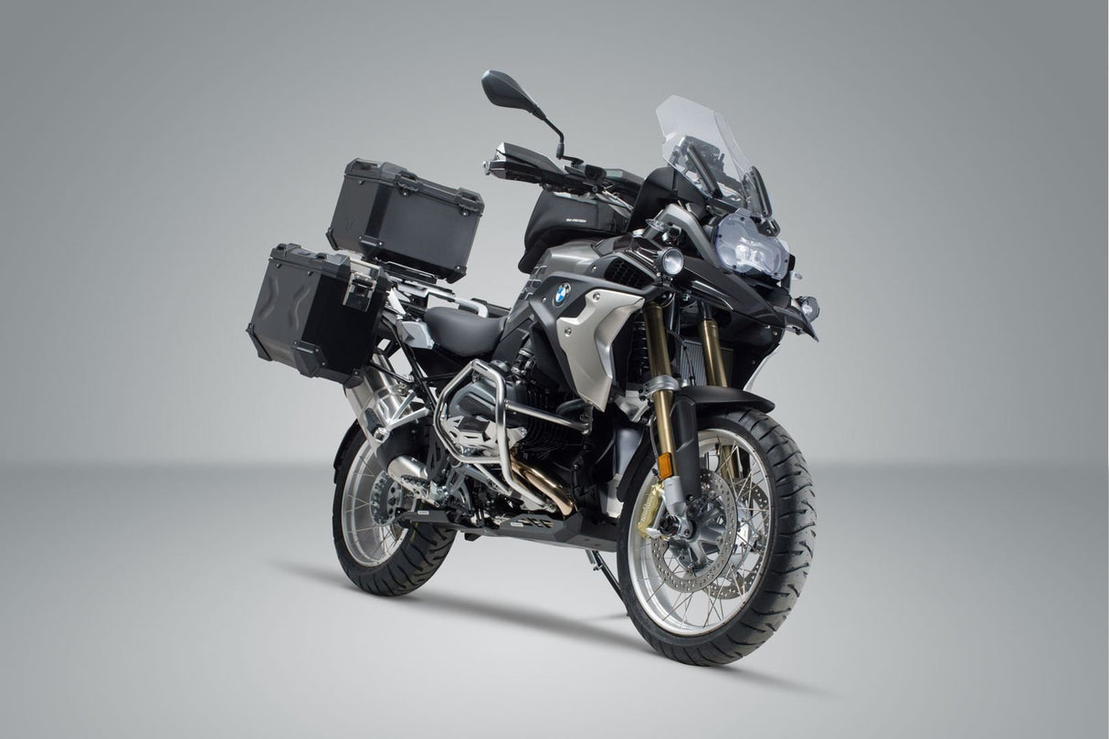 Adventure Set Luggage BMW R 1200 GS (12 - )/ R 1250 GS (18 - ) Black - SW - Motech UK