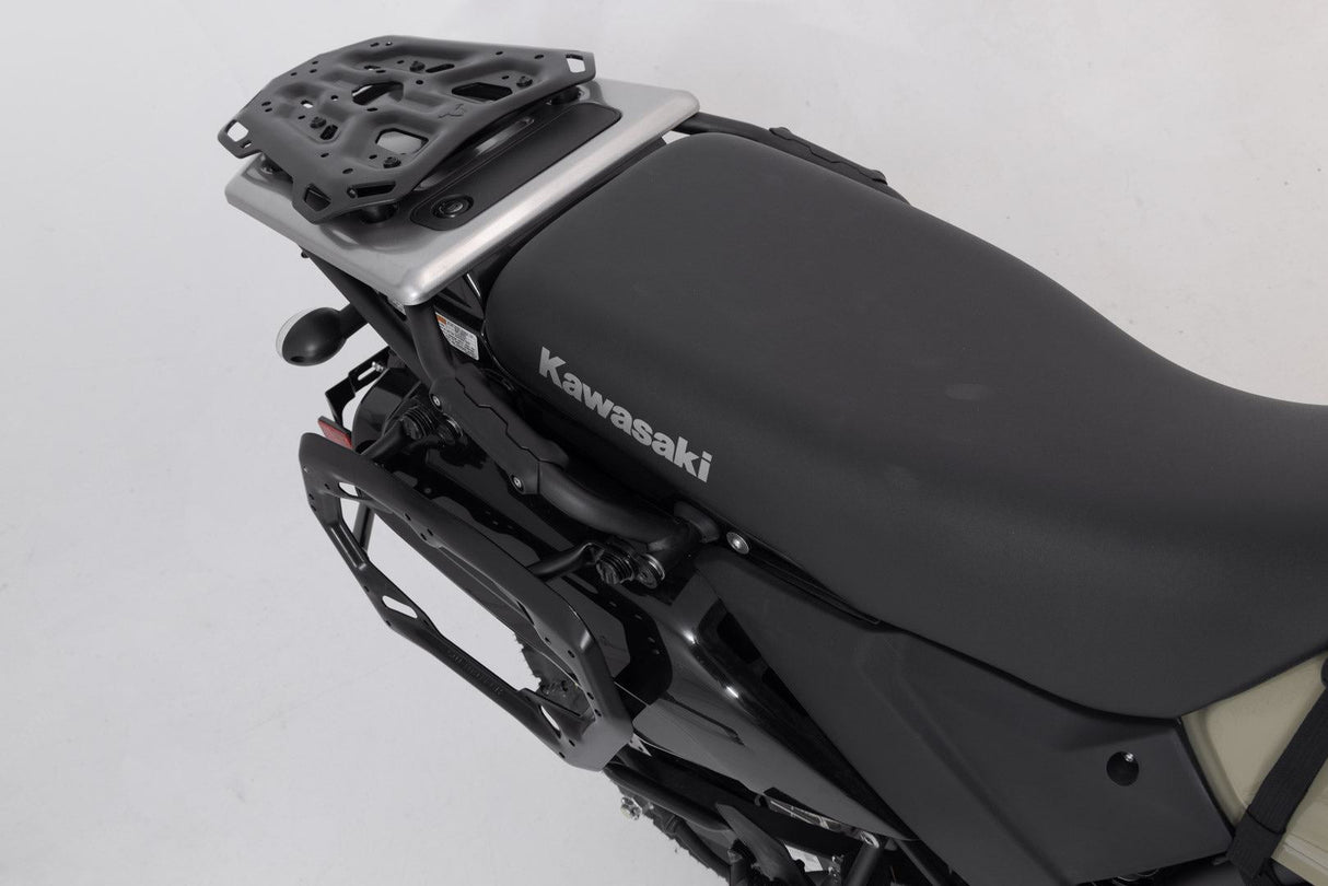 Adventure set Luggage Kawasaki KLR 650 (22 - ) Silver - SW - Motech UK