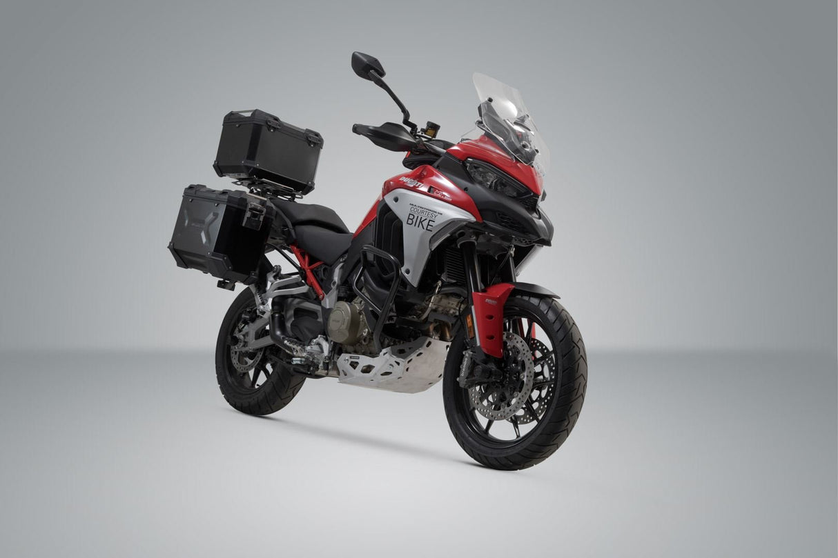 Adventure set TRAX ADV US - model Black. Ducati Multistrada V4 (20 - ). - SW - Motech UK