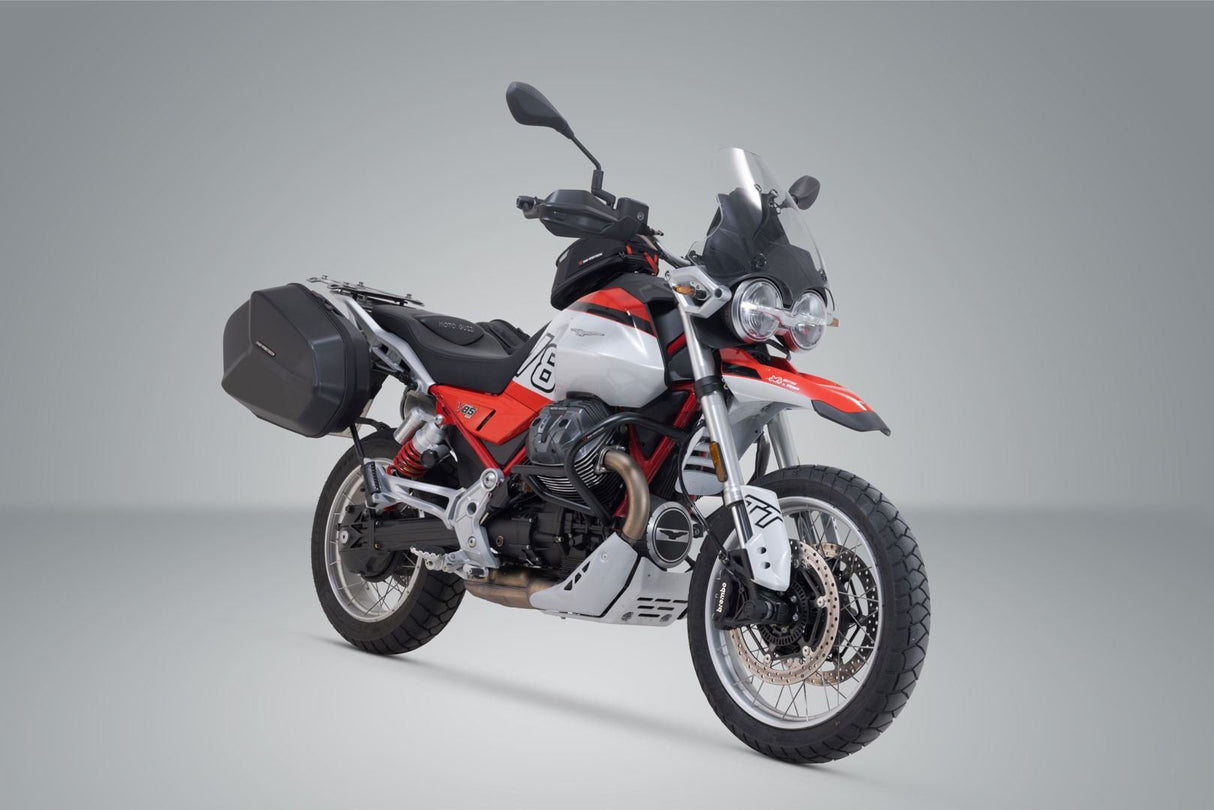 AERO ABS side case system 2x25 l. Moto Guzzi V85 TT / Strada (24 - ). - SW - Motech UK