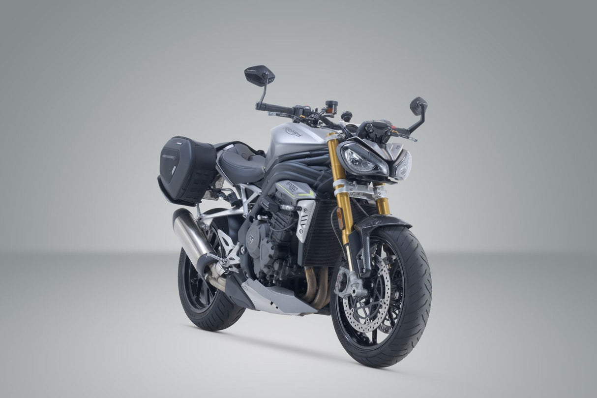 PRO BLAZE H saddlebag set Black. Triumph Speed Triple 1200 RR/RS/RX (21-).