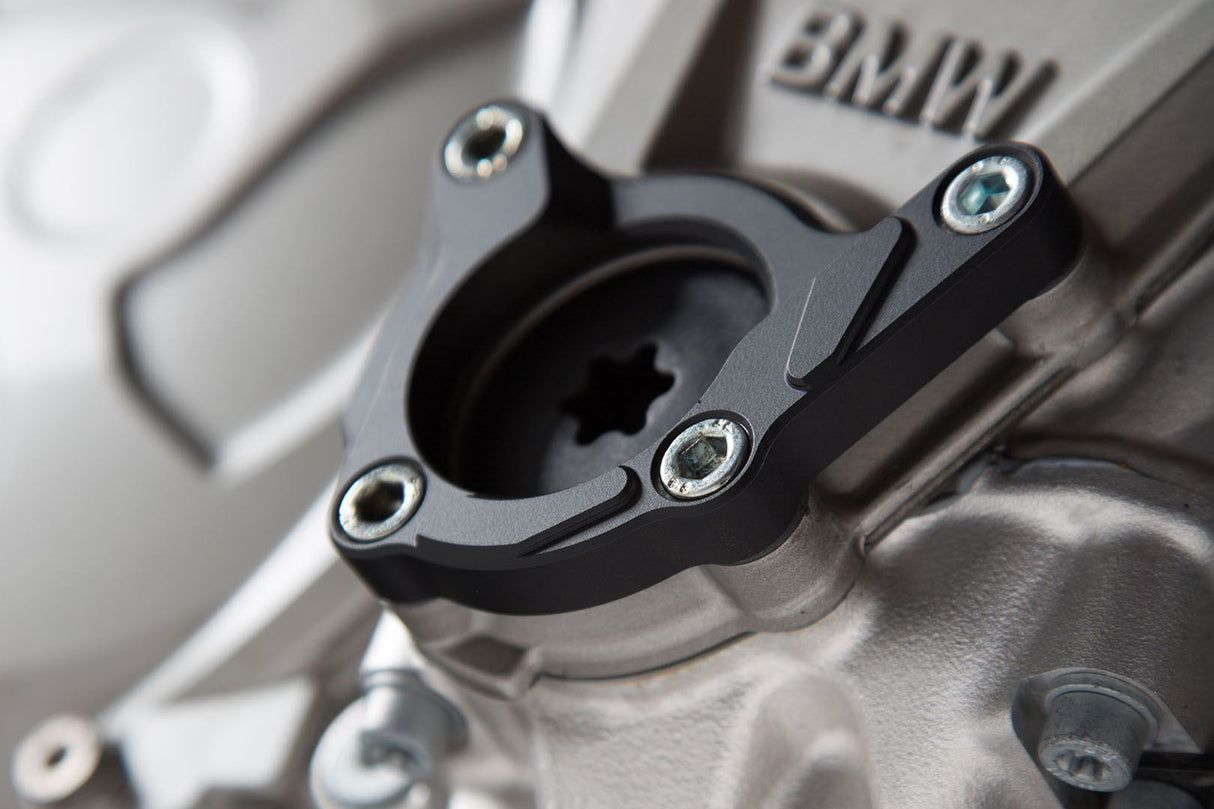 Engine case protector BMW S1000R / RR / XR Black/silver