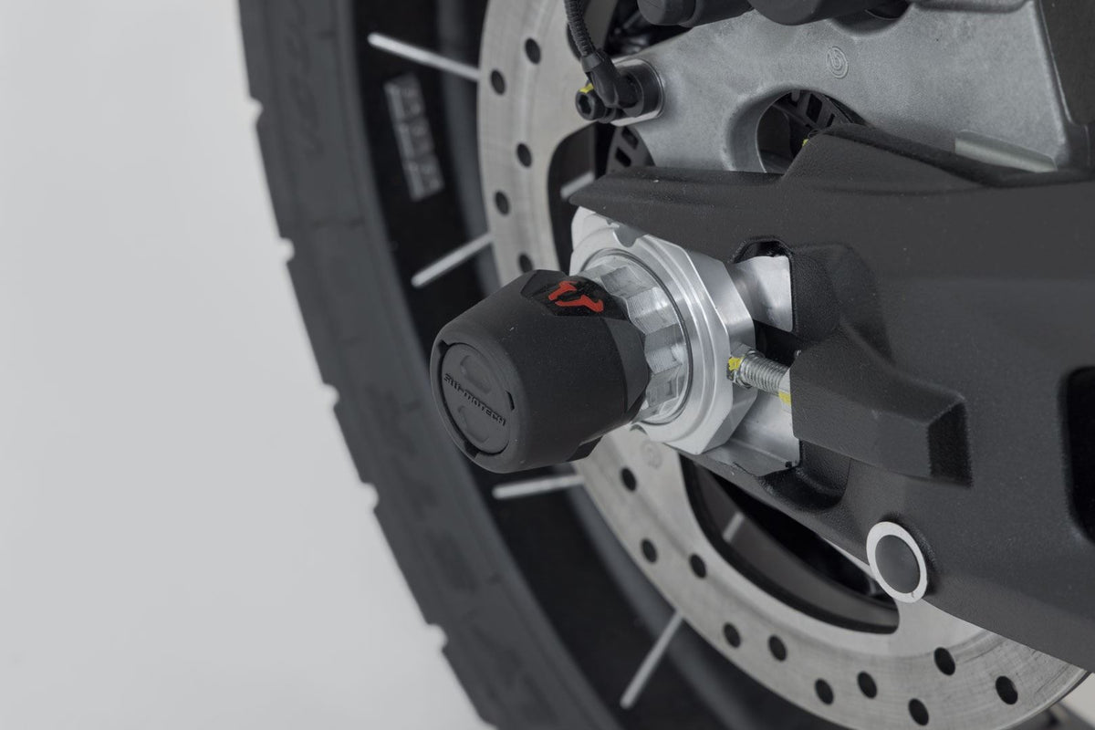 Slider set for rear axle Ducati models (14-) Black
