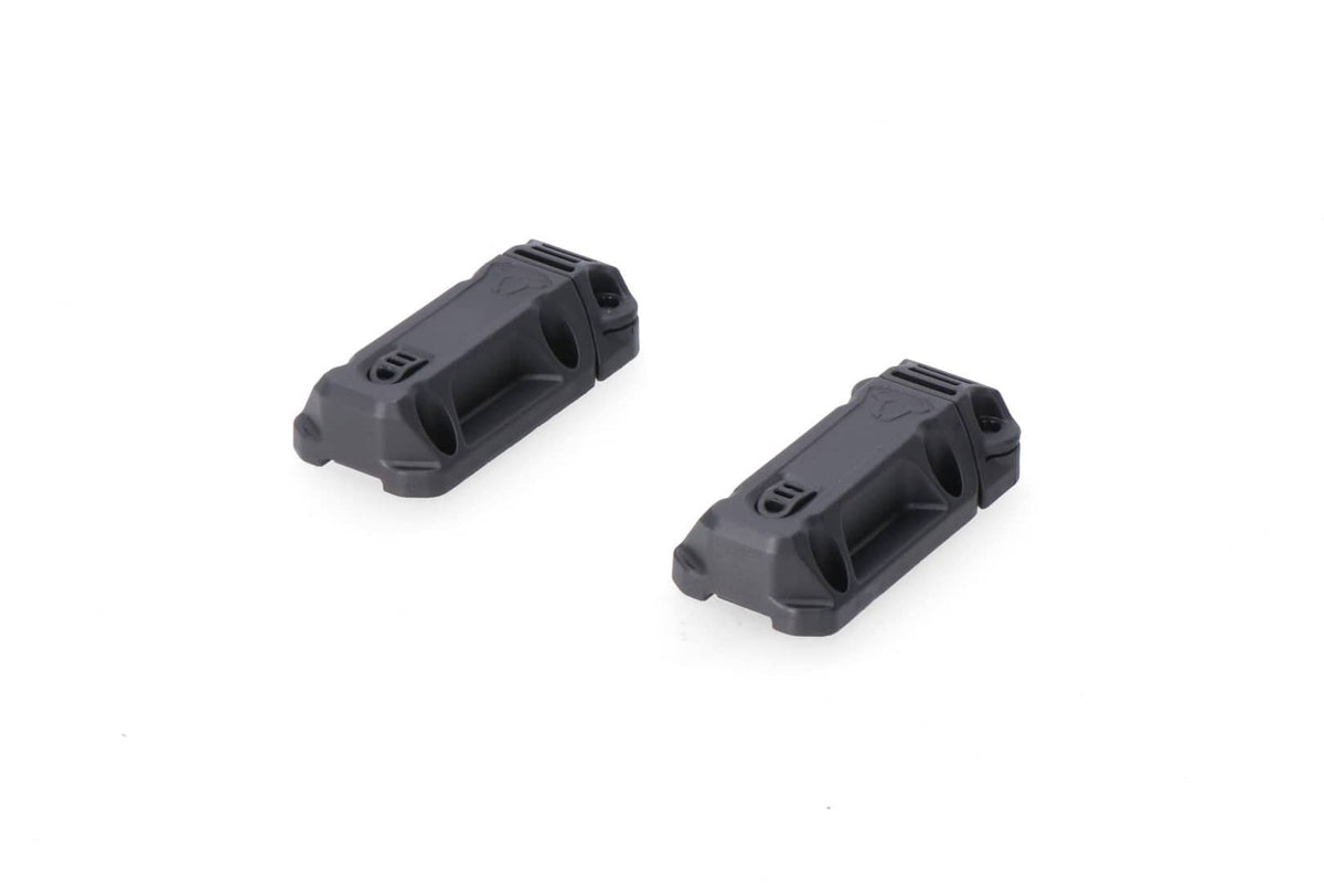 BLAZE Saddlebag Mounting Set with base and plug No supports Black - SW-Motech UK