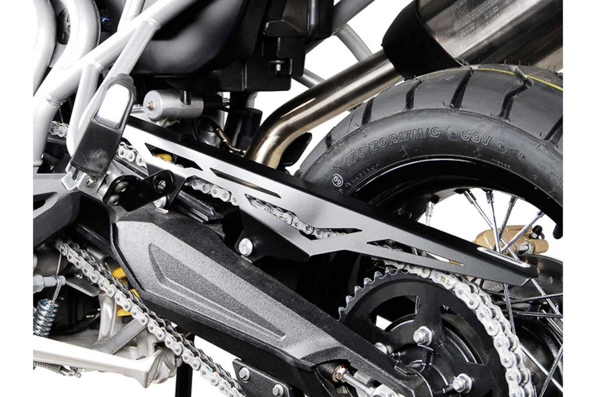 Chain guard Triumph Tiger 800 models (10 - ). Black - SW - Motech UK
