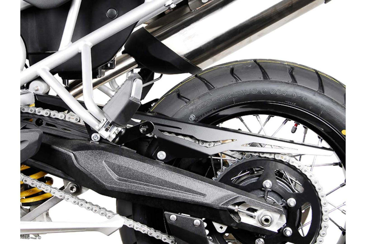 Chain guard Triumph Tiger 800 models (10 - ). Black - SW - Motech UK