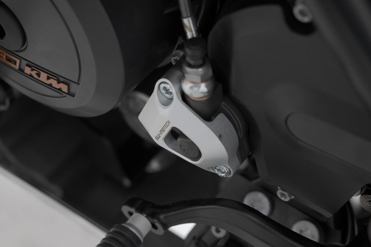 Clutch slave cylinder protection Silver. KTM models. - SW - Motech UK
