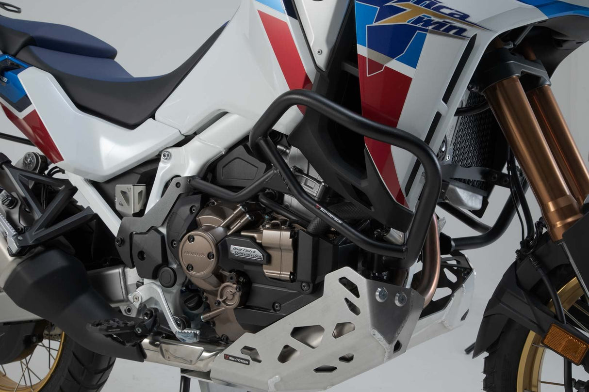 Crash bar (19 - ) Honda CRF1100L Africa Twin Adv Sp Black - SW - Motech UK