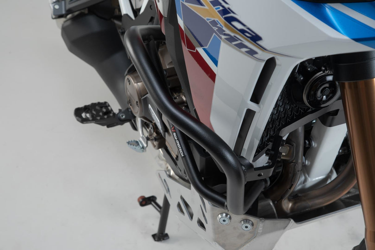 Crash bar (19 - ) Honda CRF1100L Africa Twin Adv Sp Black - SW - Motech UK