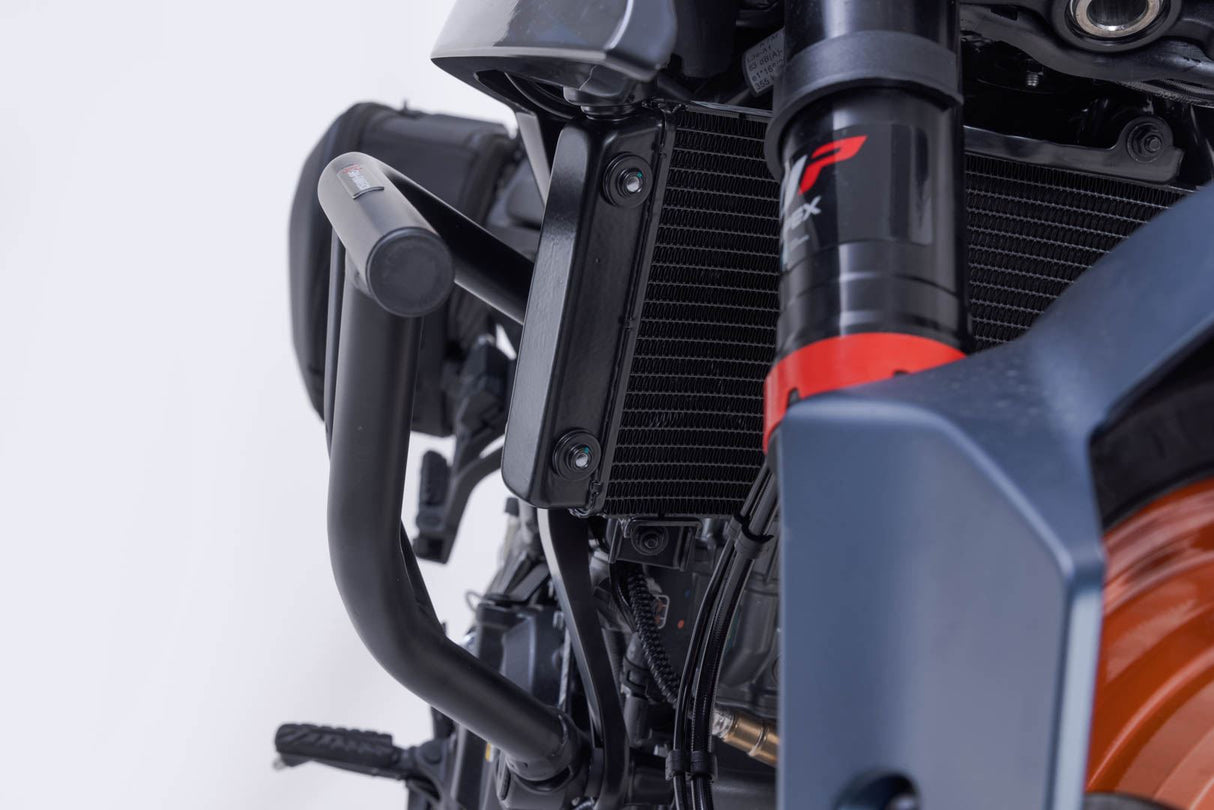 Crash bar Black. 125/390 Duke (23 - ), Svartpil/Vitpil 401. - SW - Motech UK