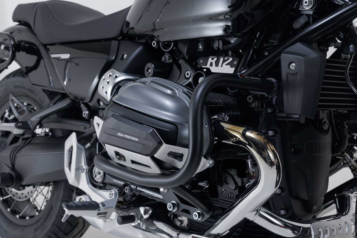 Crash bar Black. BMW R12 / G/S, R12 nineT. - SW - Motech UK