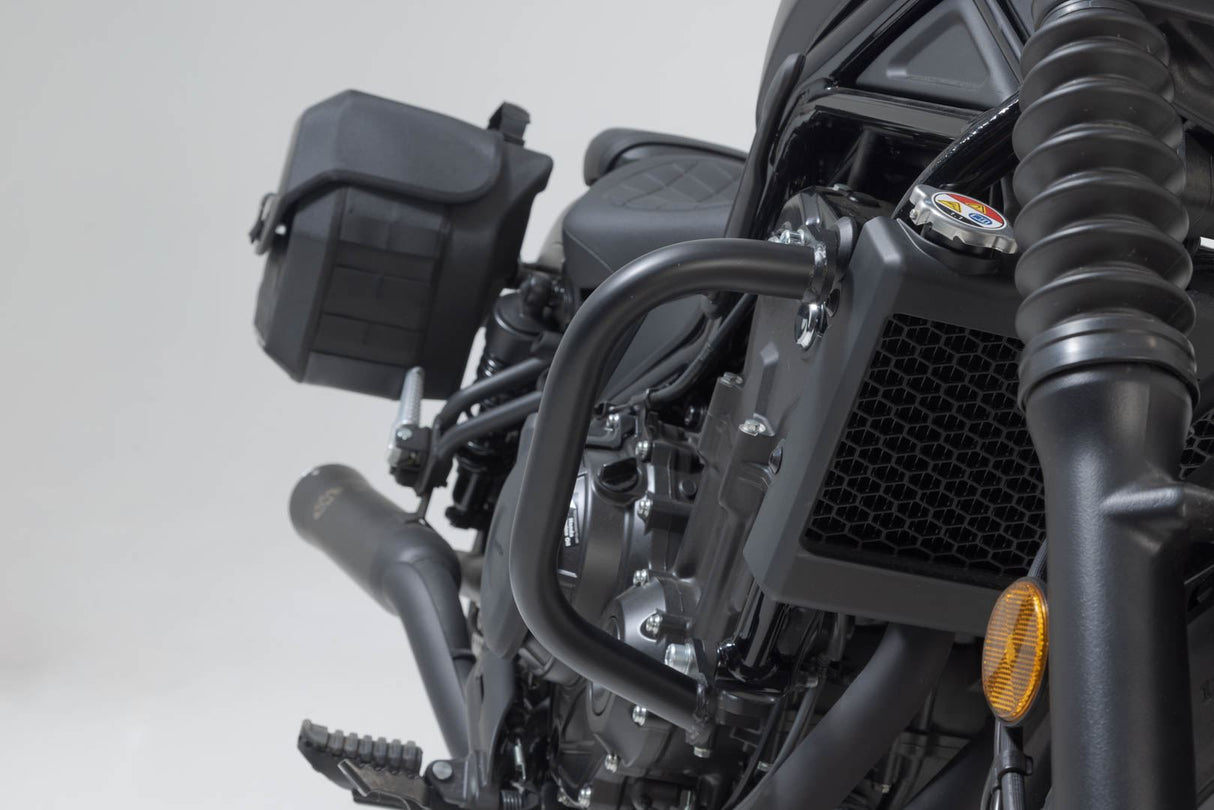 Crash bar Black. Honda CMX 500 Rebel (16 - ), CL500 (22 - ). - SW - Motech UK