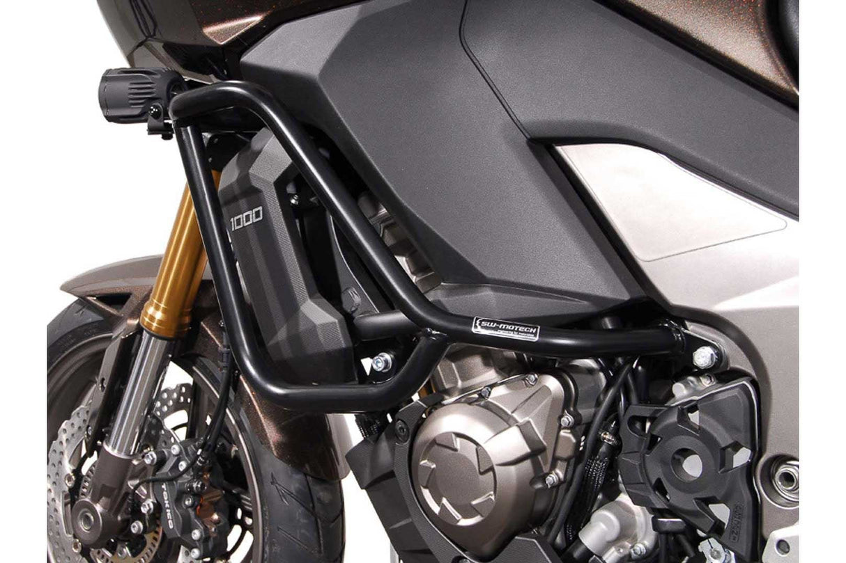 Crash bar Black. Kawasaki Versys 1000 (12 - 14). - SW - Motech UK