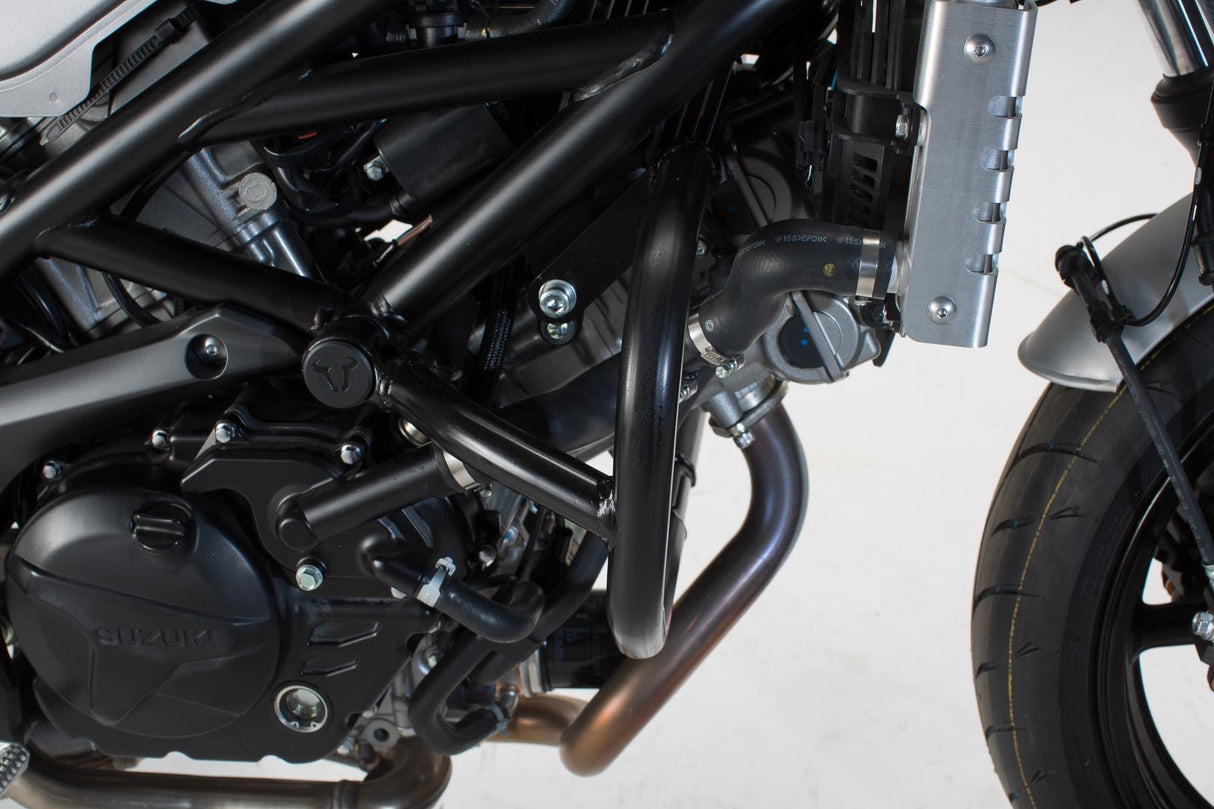 Crash bar Black. Suzuki SV650 ABS (15 - ) / SV650 X (18 - ). - SW - Motech UK