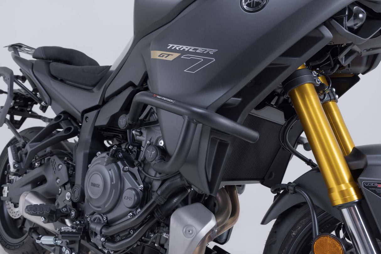 Crash bar Black. Yamaha Tracer 7 / GT (25 - ). - SW - Motech UK