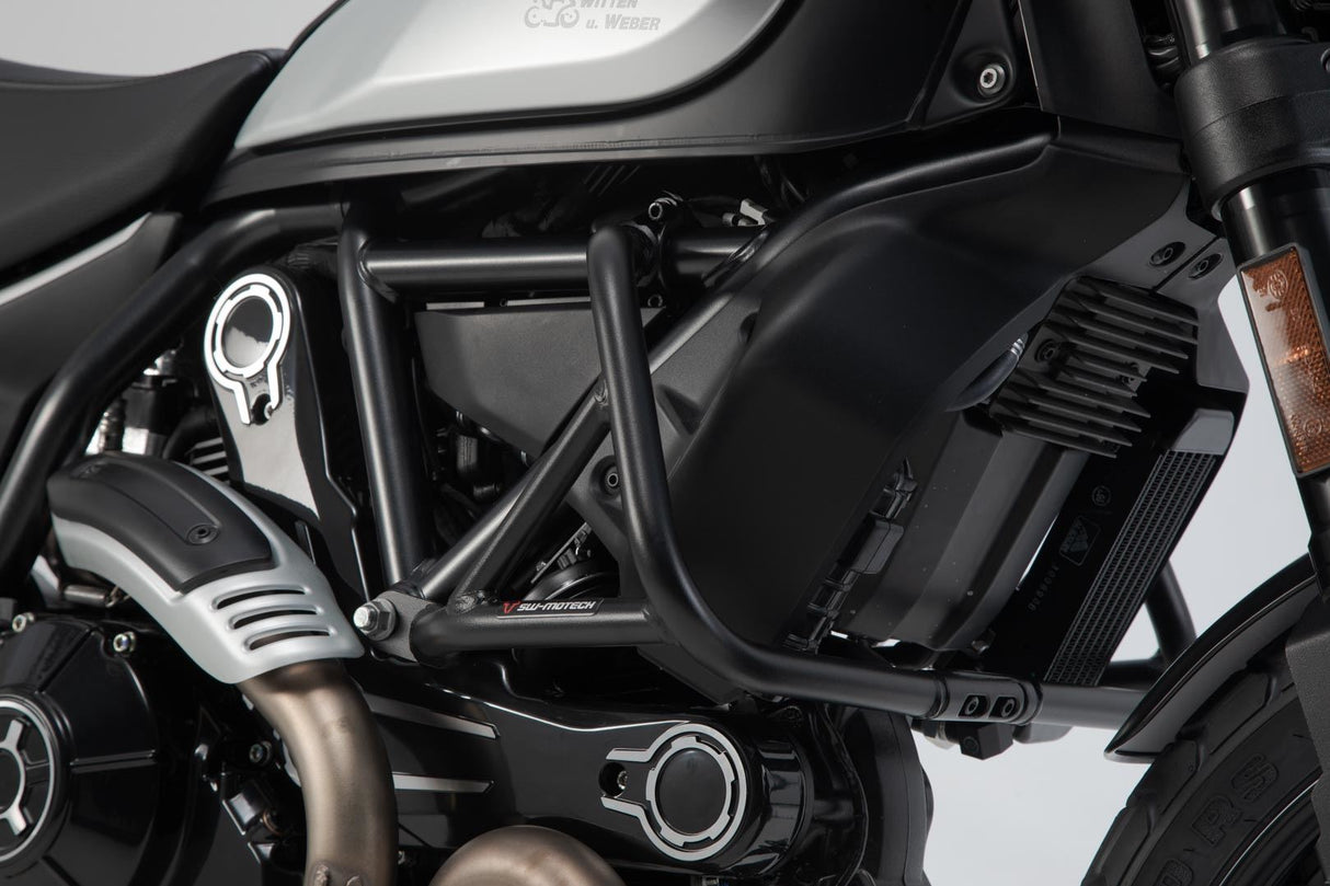 Crash bar Ducati Scrambler models Black - SW - Motech UK