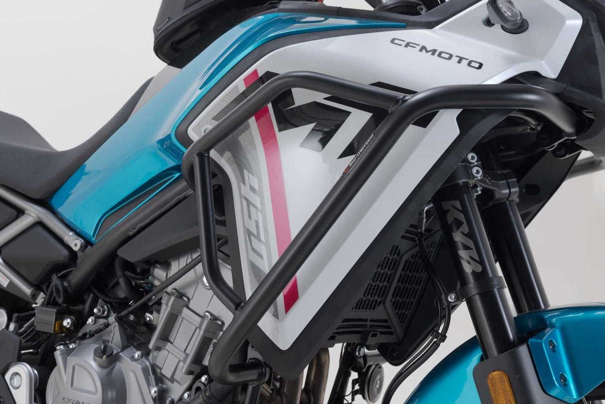Crash bars Black. CFMoto 450MT (23 - ). - SW - Motech UK