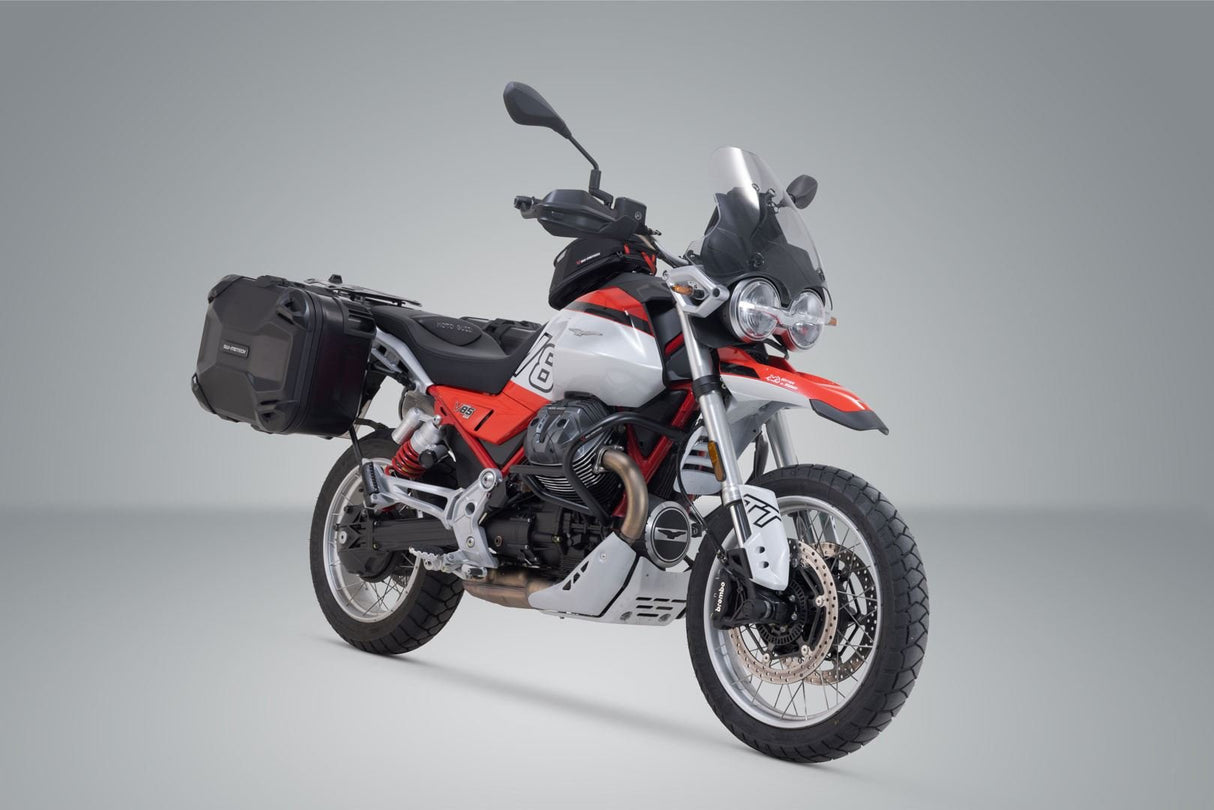 DUSC hard case system Black. 33/41 l. Moto Guzzi V85 TT / Strada (24 - ). - SW - Motech UK