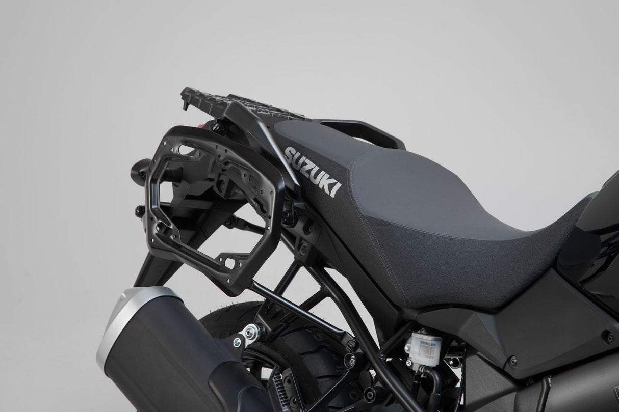 DUSC hard case system Black. 41/41 l. Suzuki V Strom 1000 (14 - 19). - SW - Motech UK