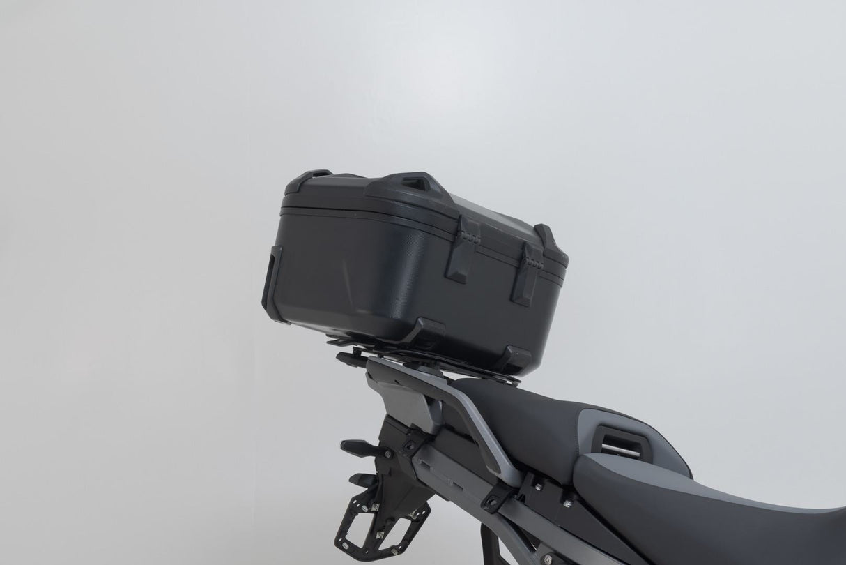 DUSC L top case system Black. 41 l. BMW R 1300 GS . BMW top case holder. - SW - Motech UK