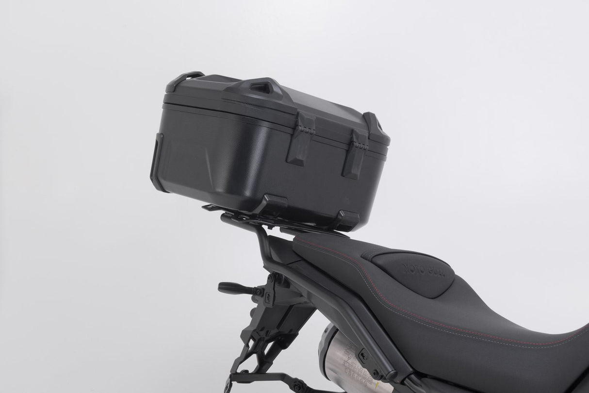 DUSC L top case system Black. 41 l. Moto Guzzi V85 Strada (24 - ). - SW - Motech UK