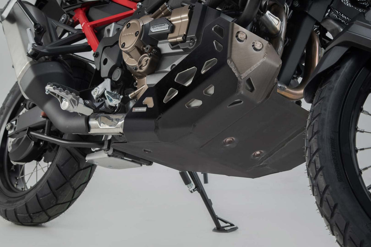 Engine guard Black. Honda CRF1100L/Adv Sports (19 - ) with SBL. - SW - Motech UK