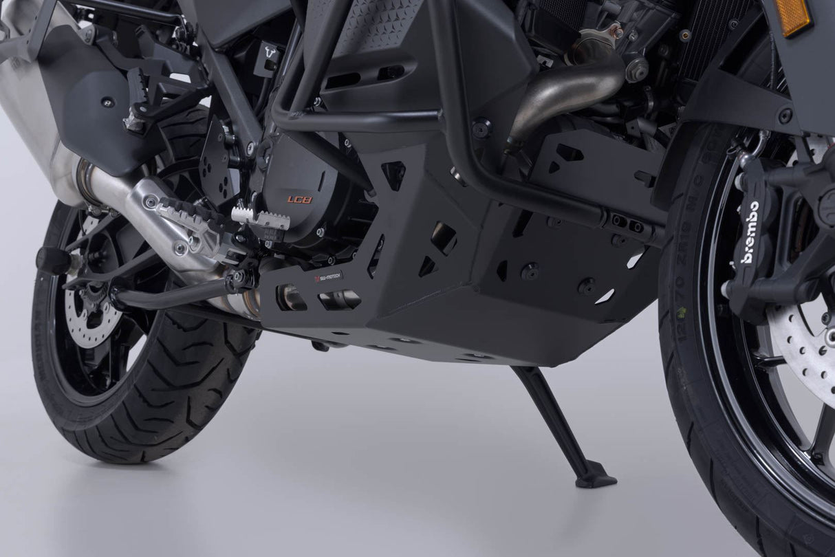 Engine guard Black. KTM 1290 / 1390 Super Adventure (21 - ). - SW - Motech UK