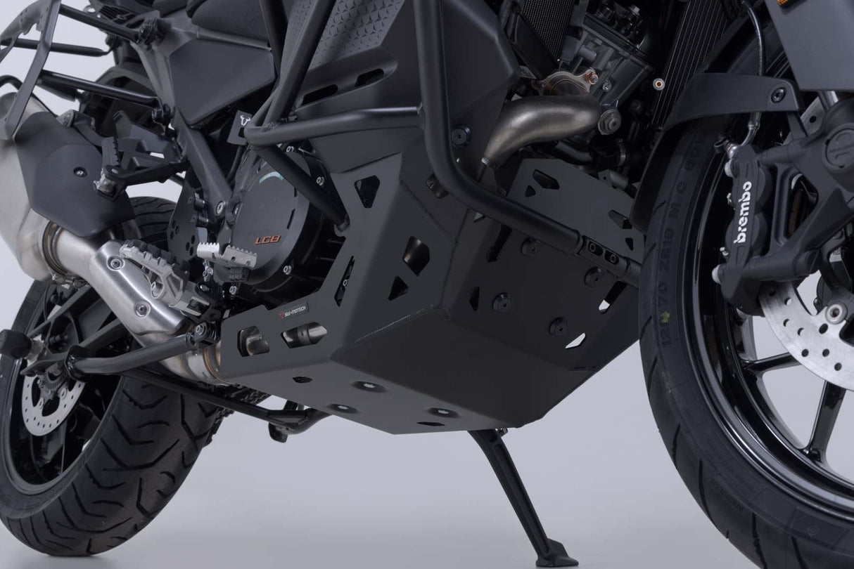 Engine guard Black. KTM 1290 / 1390 Super Adventure (21 - ). - SW - Motech UK