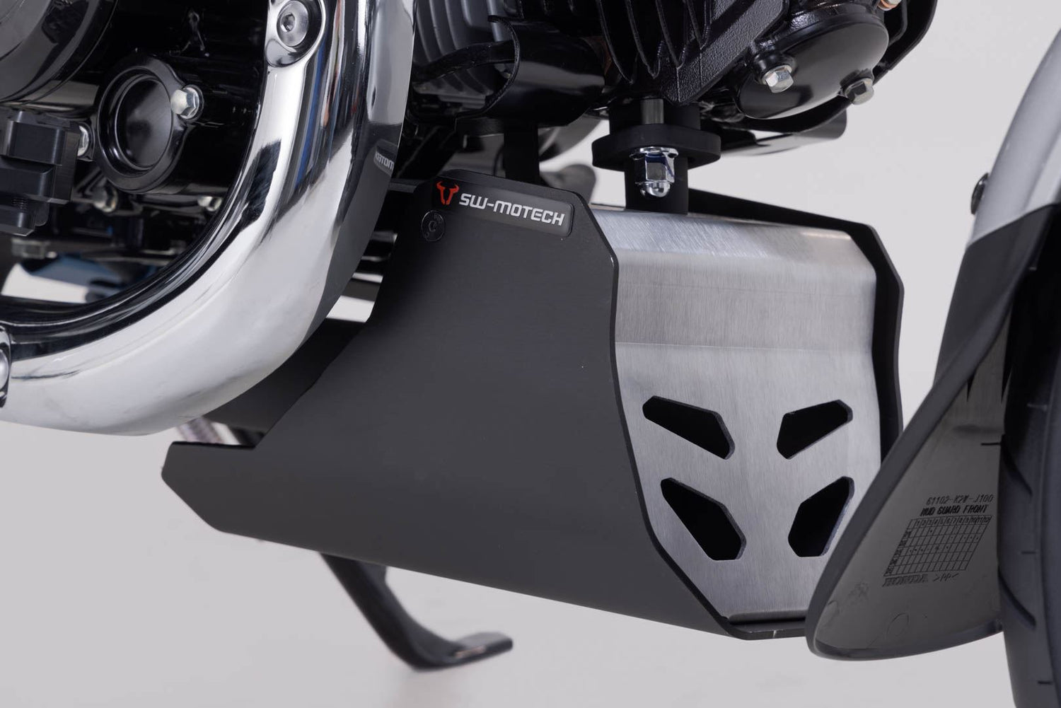 Engine guard Black/Silver. Honda Dax 125 (22 - ). - SW - Motech UK
