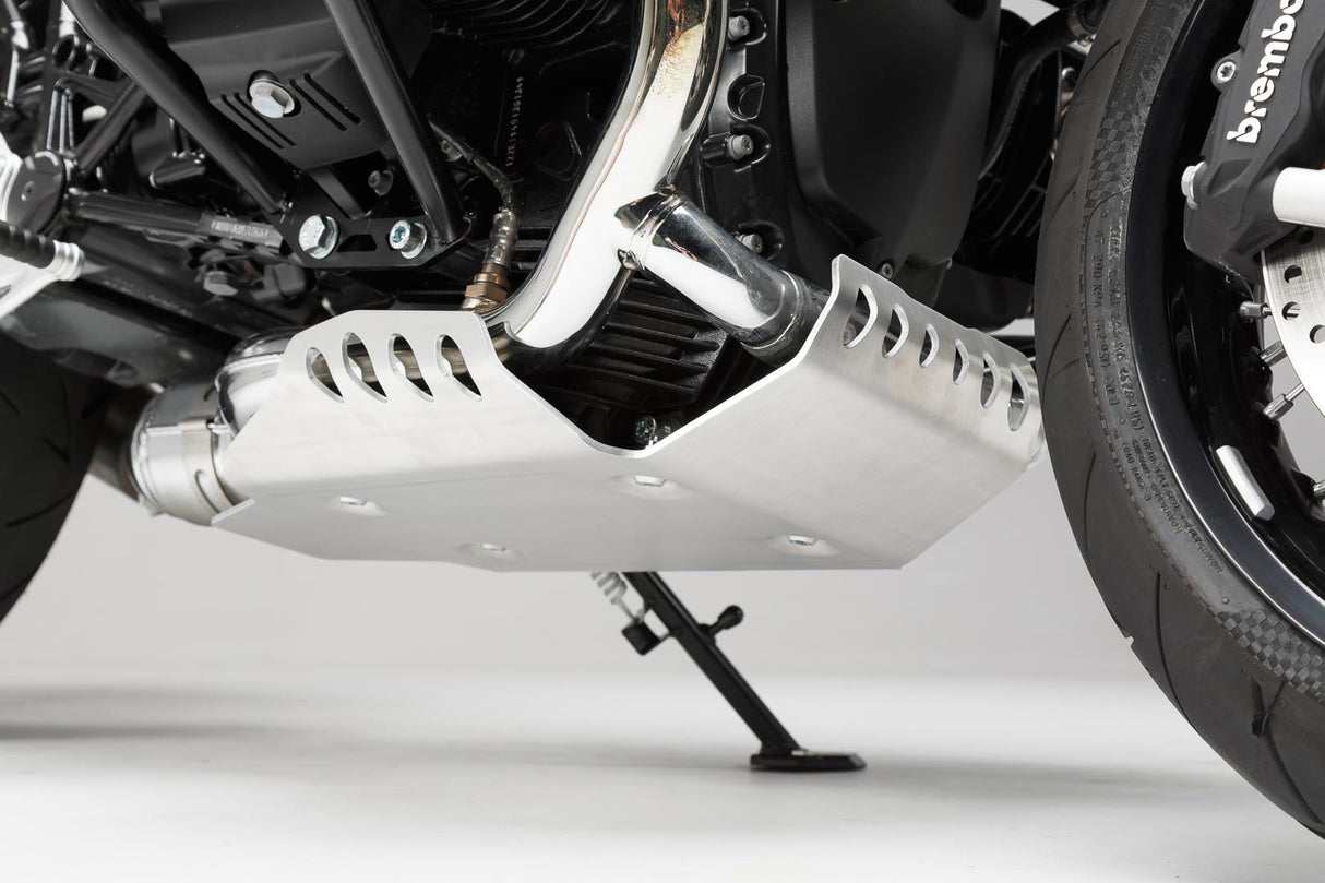 Engine guard BMW R nineT (14 - ) / Scrambler (16 - ) Silver - SW - Motech UK