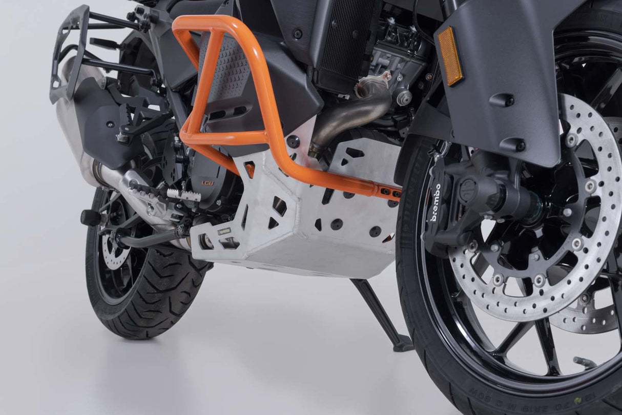 Engine guard Silver. KTM 1290 / 1390 Super Adventure (21 - ). - SW - Motech UK