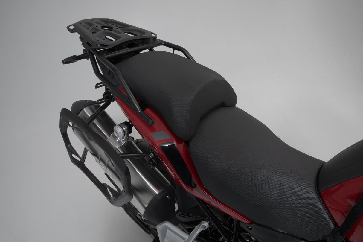 EVO footrest kit Black. Honda / BMW / Triumph / Voge - models. - SW - Motech UK