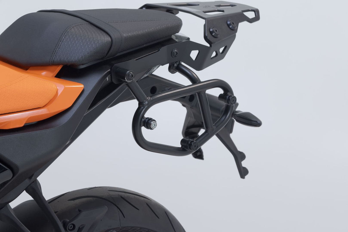 EVO footrest kit Black. Honda NT1100 (21 - ) XL750 (22 - ). - SW - Motech UK