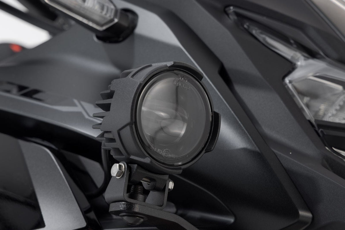 EVO high beam kit Honda CB500X (18-), NX500 (23-) Black - SW-Motech UK