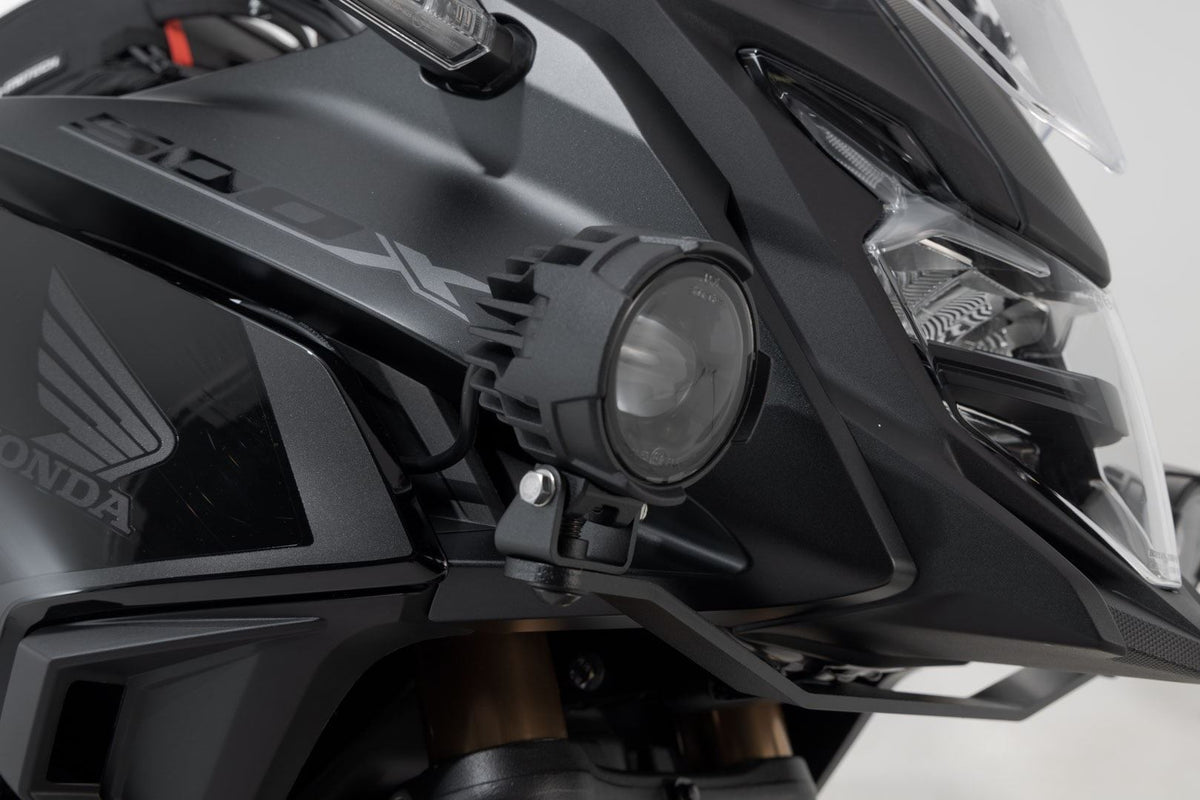 EVO high beam kit Honda CB500X (18-), NX500 (23-) Black - SW-Motech UK