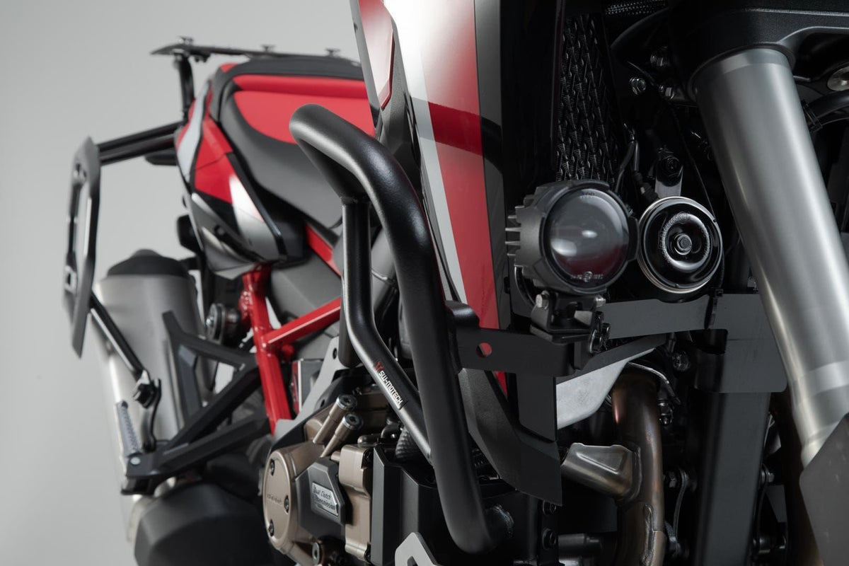 EVO High Beam Kit Honda CRF1000L/CRF1100L With Crash Bar Black - SW-Motech UK