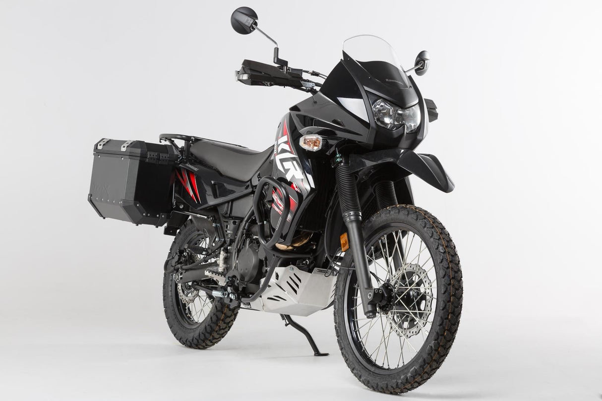 EVO Side Carriers Kawasaki KLR650 (08 - ) Reinforced Black - SW - Motech UK
